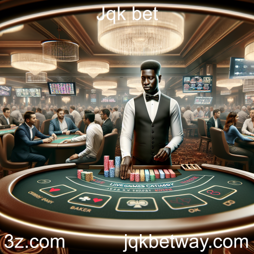 Descubra a Categoria de Jogos Ao Vivo na Jqk Bet